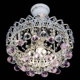 Люстра Астра шар №1 Розовая белая в Новокузнецке