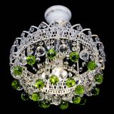 Люстра Астра шар №1 Зеленая белая в Новокузнецке Люстра Астра шар №1 Зеленая белая в Новокузнецке
