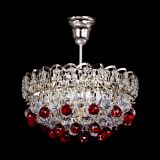 Люстра Астра шар красная 1 лампа в Новокузнецке Люстра Астра шар красная 1 лампа в Новокузнецке