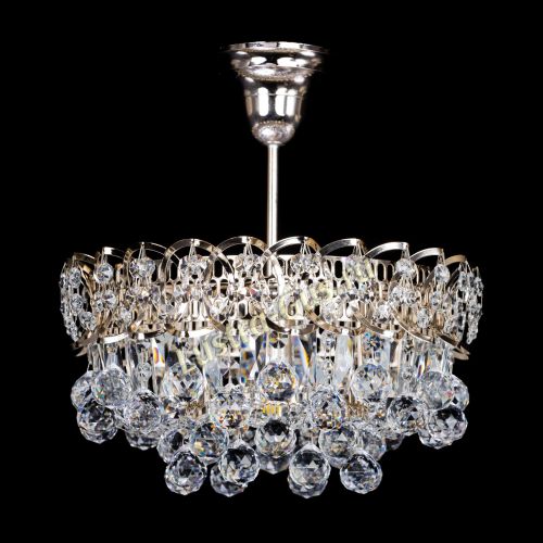 Люстра Астра шар 1 лампа в Новокузнецке Гусь Хрустальный