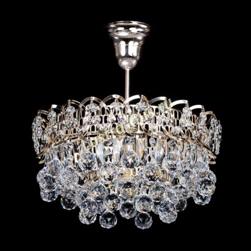 Люстра Астра шар 1 лампа в Новокузнецке Гусь Хрустальный