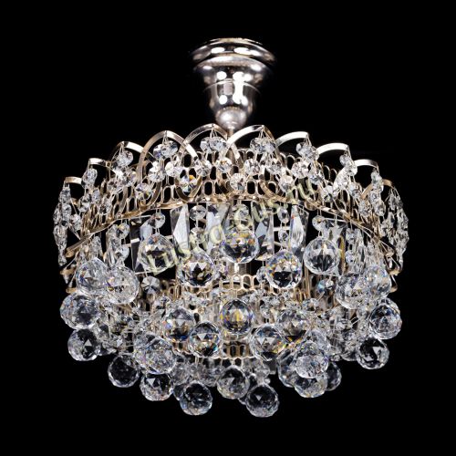 Люстра Астра шар 1 лампа в Новокузнецке Гусь Хрустальный