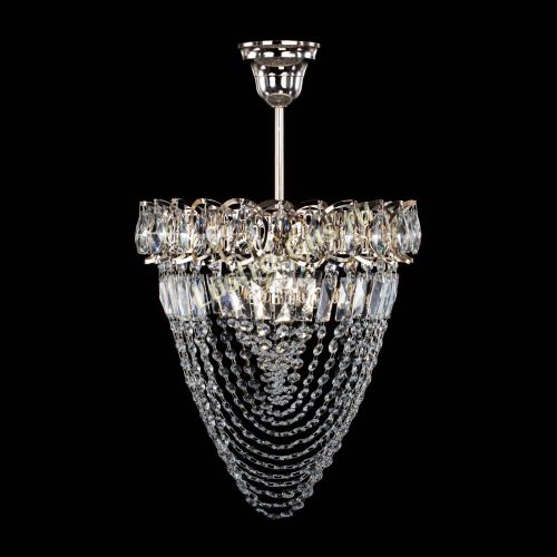Люстра Астра Водоворот с подвесом №1 в Новокузнецке Гусь Хрустальный