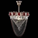 Люстра Астра Водоворот с подвесом №1 красная в Новокузнецке Люстра Астра Водоворот с подвесом №1 красная в Новокузнецке