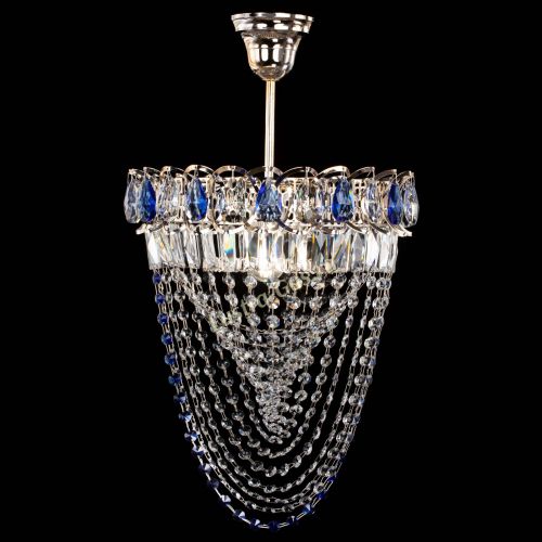 Люстра Астра Водоворот с подвесом №1 синяя в Новокузнецке Люстра Астра Водоворот с подвесом №1 синяя в Новокузнецке