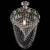 Люстра Астра Водоворот с подвесом №1 зеленая в Новокузнецке