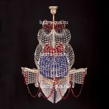 Люстра Черная Жемчужина красная в Новокузнецке