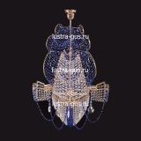 Люстра Черная Жемчужина синяя в Новокузнецке Люстра Черная Жемчужина синяя в Новокузнецке