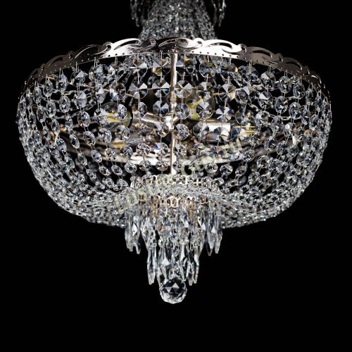 Люстра Диана №5 с подвесом в Новокузнецке Гусь Хрустальный