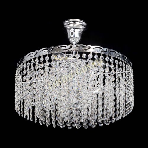 Люстра Диана капель с подвесом в Новокузнецке Гусь Хрустальный