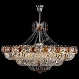 Люстра Двойное кольцо пластинка с подвесом Чайная в Новокузнецке