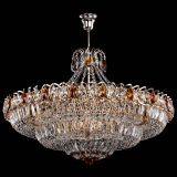 Люстра Двойное кольцо пластинка с подвесом Чайная в Новокузнецке