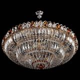 Люстра Двойное кольцо пластинка с подвесом Чайная в Новокузнецке