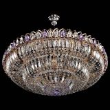 Люстра Двойное кольцо пластинка с подвесом Фиолетовая в Новокузнецке