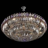 Люстра Двойное кольцо пластинка с подвесом Фиолетовая в Новокузнецке