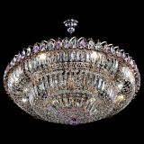 Люстра Двойное кольцо пластинка с подвесом Розовая в Новокузнецке