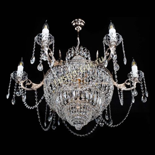 Люстра Элиза удлиненная в Новокузнецке Гусь Хрустальный