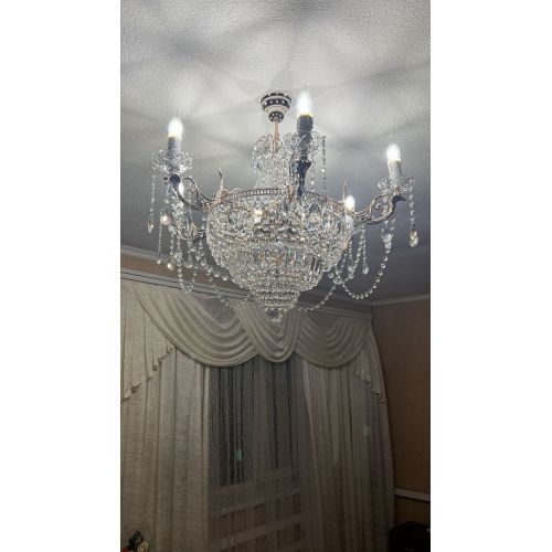 Люстра Элиза №11 в Новокузнецке Гусь Хрустальный