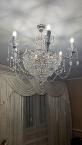 Люстра Элиза №11 в Новокузнецке отзыв и фото покупателя