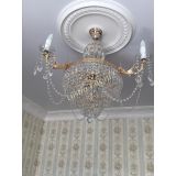 Люстра Элиза, 8 ламп, фото покупателя, Люстры Гусь Хрустальный Люстра Элиза, 8 ламп, фото покупателя, Люстры Гусь Хрустальный