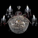 Люстра Елизавета №11 Венеция красная в Новокузнецке Люстра Елизавета №11 Венеция красная в Новокузнецке