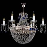 Люстра Елизавета №11 Венеция синяя в Новокузнецке