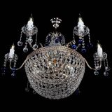 Люстра Елизавета №11 Венеция синяя в Новокузнецке