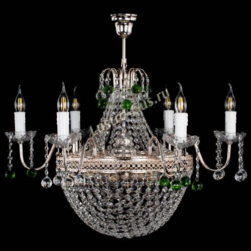 Люстра Елизавета №11 Венеция зеленая в Новокузнецке Люстра Елизавета №11 Венеция зеленая в Новокузнецке
