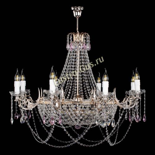 Люстра Елизавета №13 розовая в Новокузнецке Люстра Елизавета №13 розовая в Новокузнецке