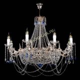 Люстра Елизавета №13 синяя в Новокузнецке Люстра Елизавета №13 синяя в Новокузнецке