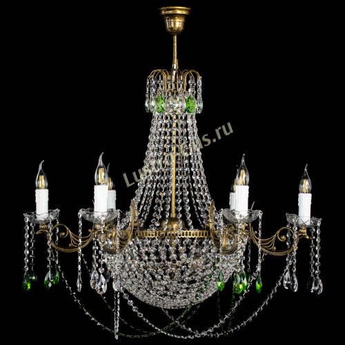 Люстра Елизавета малая №9 под бронзу Зеленая в Новокузнецке Люстра Елизавета малая №9 под бронзу Зеленая в Новокузнецке