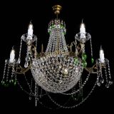 Люстра Елизавета малая №9 под бронзу Зеленая в Новокузнецке Люстра Елизавета малая №9 под бронзу Зеленая в Новокузнецке