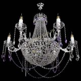 Люстра Елизавета малая №9 фиолетовая в Новокузнецке Люстра Елизавета малая №9 фиолетовая в Новокузнецке