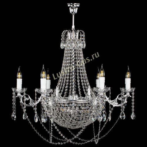 Люстра Елизавета малая №9 в Новокузнецке Гусь Хрустальный