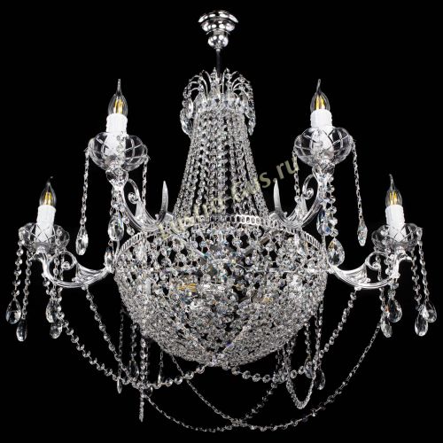 Люстра Елизавета малая №9 в Новокузнецке Гусь Хрустальный