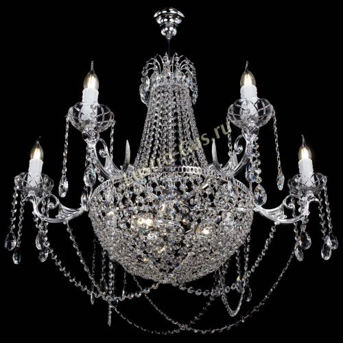 Люстра Елизавета малая №9 в Новокузнецке Гусь Хрустальный