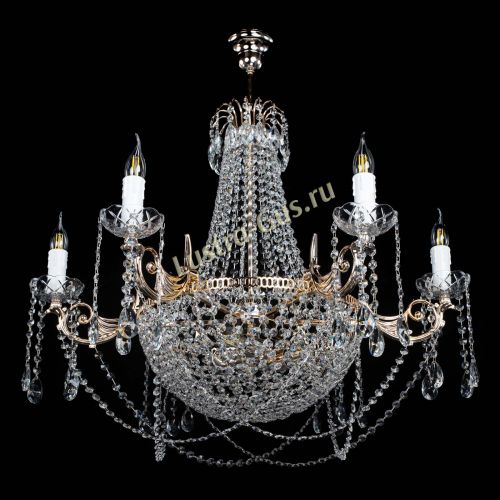 Люстра Елизавета малая №9 в Новокузнецке Гусь Хрустальный