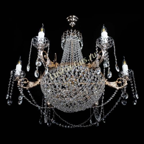 Люстра Елизавета малая №9 в Новокузнецке Гусь Хрустальный