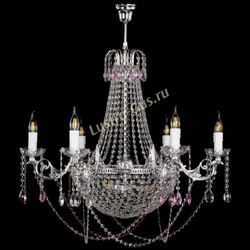 Люстра Елизавета малая №9 розовая в Новокузнецке Люстра Елизавета малая №9 розовая в Новокузнецке