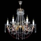 Люстра Елизавета малая Красная (рожки - металл) в Новокузнецке Люстра Елизавета малая Красная (рожки - металл) в Новокузнецке