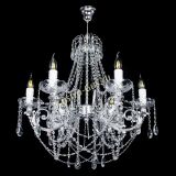 Люстра Елизавета малая в серебре (рожки - металл) в Новокузнецке