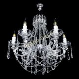 Люстра Елизавета малая в серебре (рожки - металл) в Новокузнецке