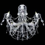 Люстра Елизавета малая в серебре (рожки - металл) в Новокузнецке