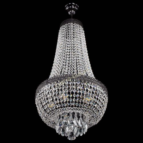 Люстра Флоренция №5 Купол черная в Новокузнецке Гусь Хрустальный