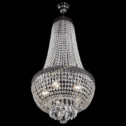 Люстра Флоренция №5 Купол черная в Новокузнецке Гусь Хрустальный