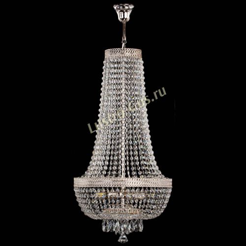 Люстра Флоренция №5 Купол длинный с подвесом в Новокузнецке Гусь Хрустальный