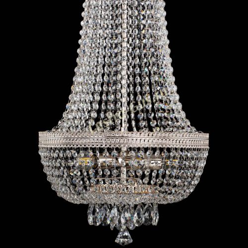 Люстра Флоренция №5 Купол длинный с подвесом в Новокузнецке Гусь Хрустальный