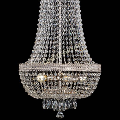 Люстра Флоренция №5 Купол длинный с подвесом в Новокузнецке Гусь Хрустальный