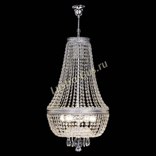 Люстра Флоренция №5 Купол длинный с подвесом в Новокузнецке Гусь Хрустальный