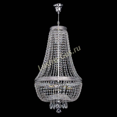 Люстра Флоренция №5 Купол длинный с подвесом в Новокузнецке Гусь Хрустальный